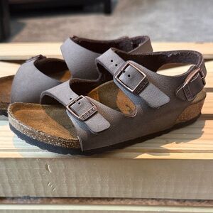 Birkenstock Kids Taupe Sandals